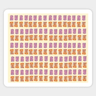 European Townhouse Tile Pattern Sticker